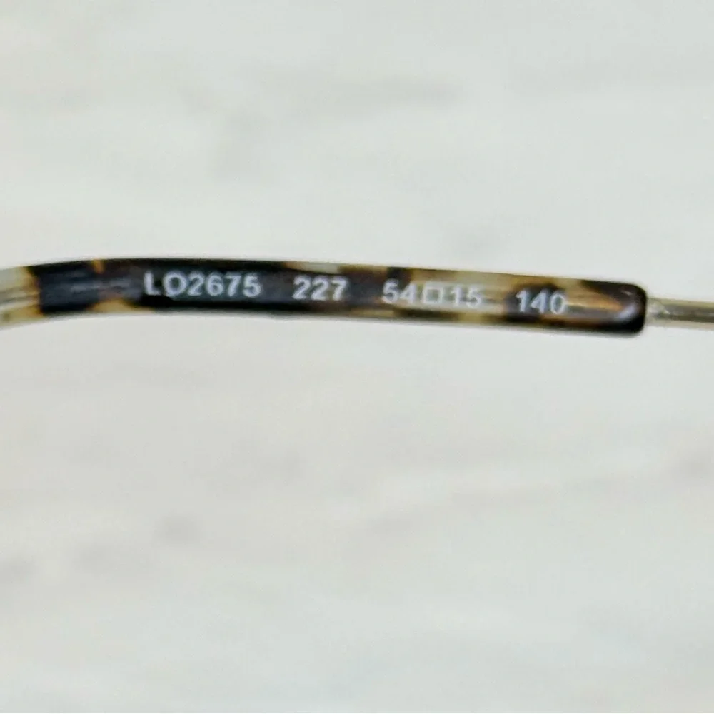 🔥Longcham Square Eyeglass Frames - Neutral Tortoiseshell Excellent condition🔥